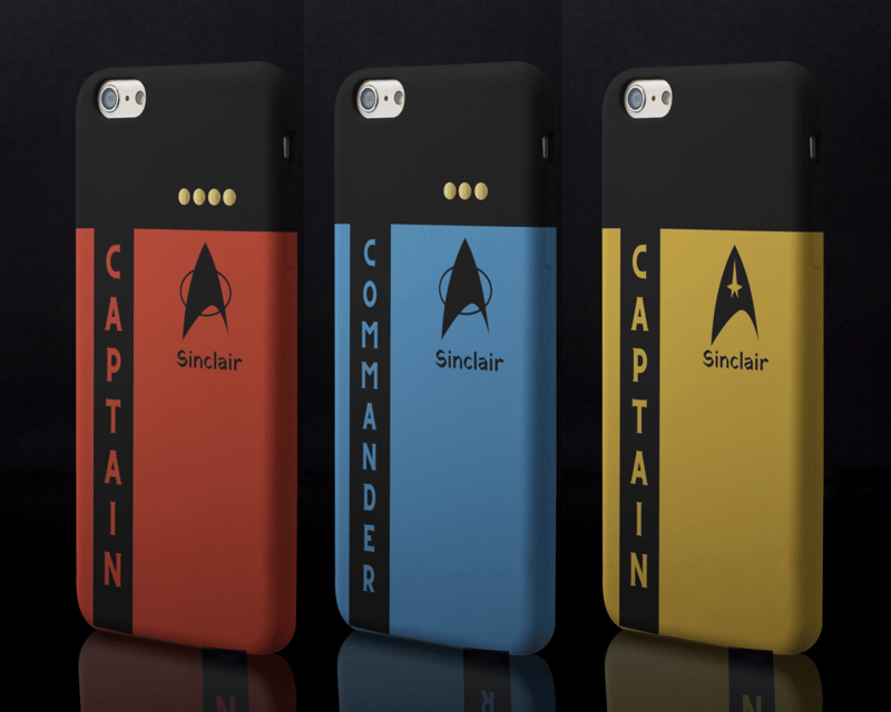 Personalized Star Trek Tough Phone Case Trekdom By Artworx